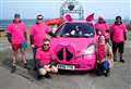PICTURES: Oink! Oink! John O’Groats send off for pig-themed Citroen called Pigasso