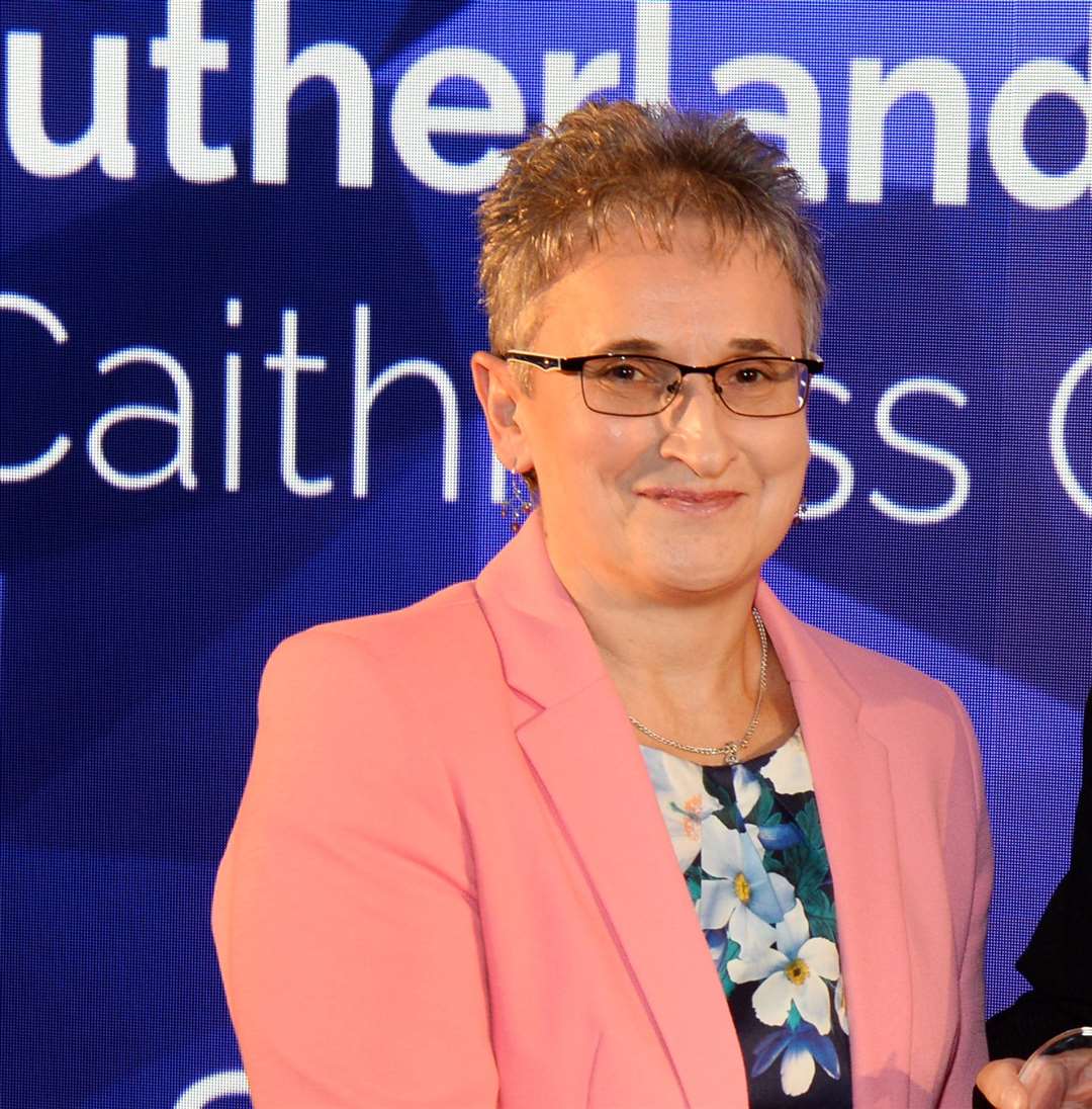 Trudy Morris of Caithness Chamber of Commerce.