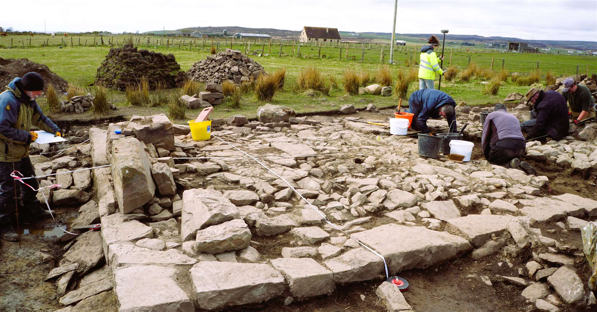 Very few of these byre dwelling houses have been excavated in Caithness despite many ruins existing. Picture: DGS