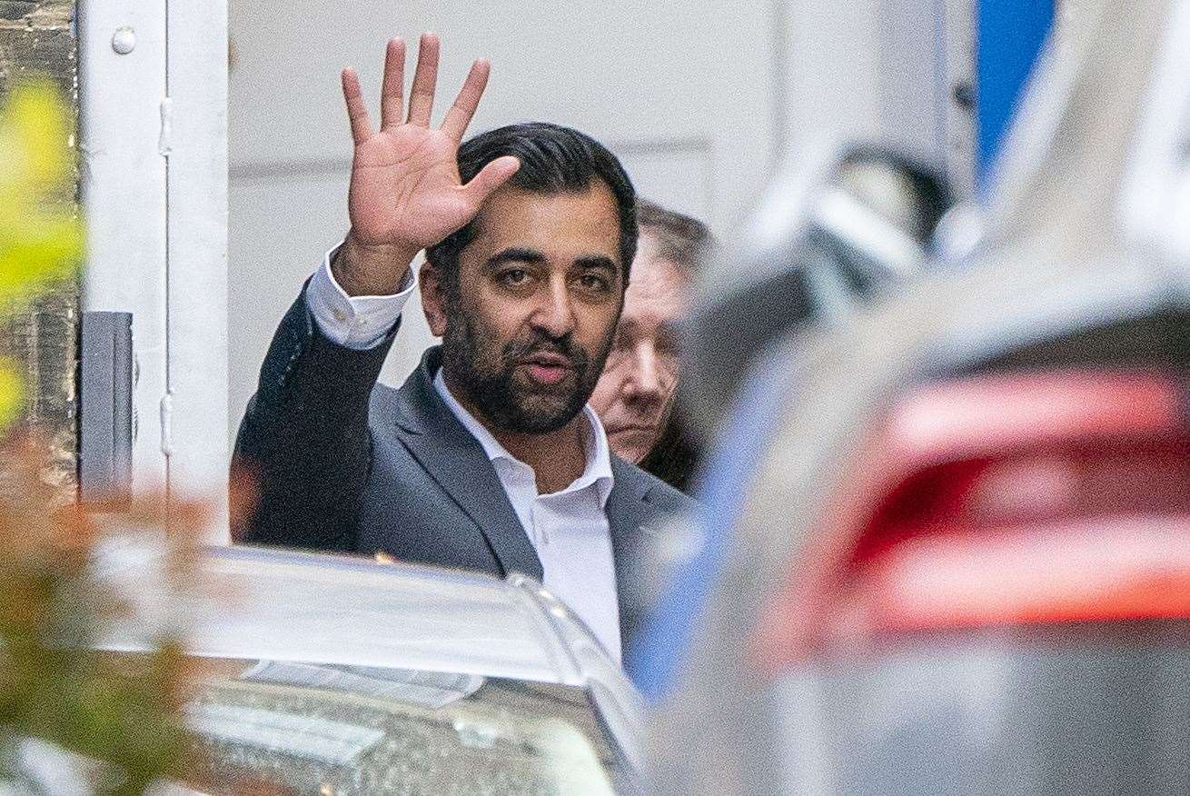 Humza Yousaf announced on Monday he is stepping down as First Minister – a move sparked by his decision to end the SNP’s powersharing deal with the Scottish Greens (Jane Barlow/PA)