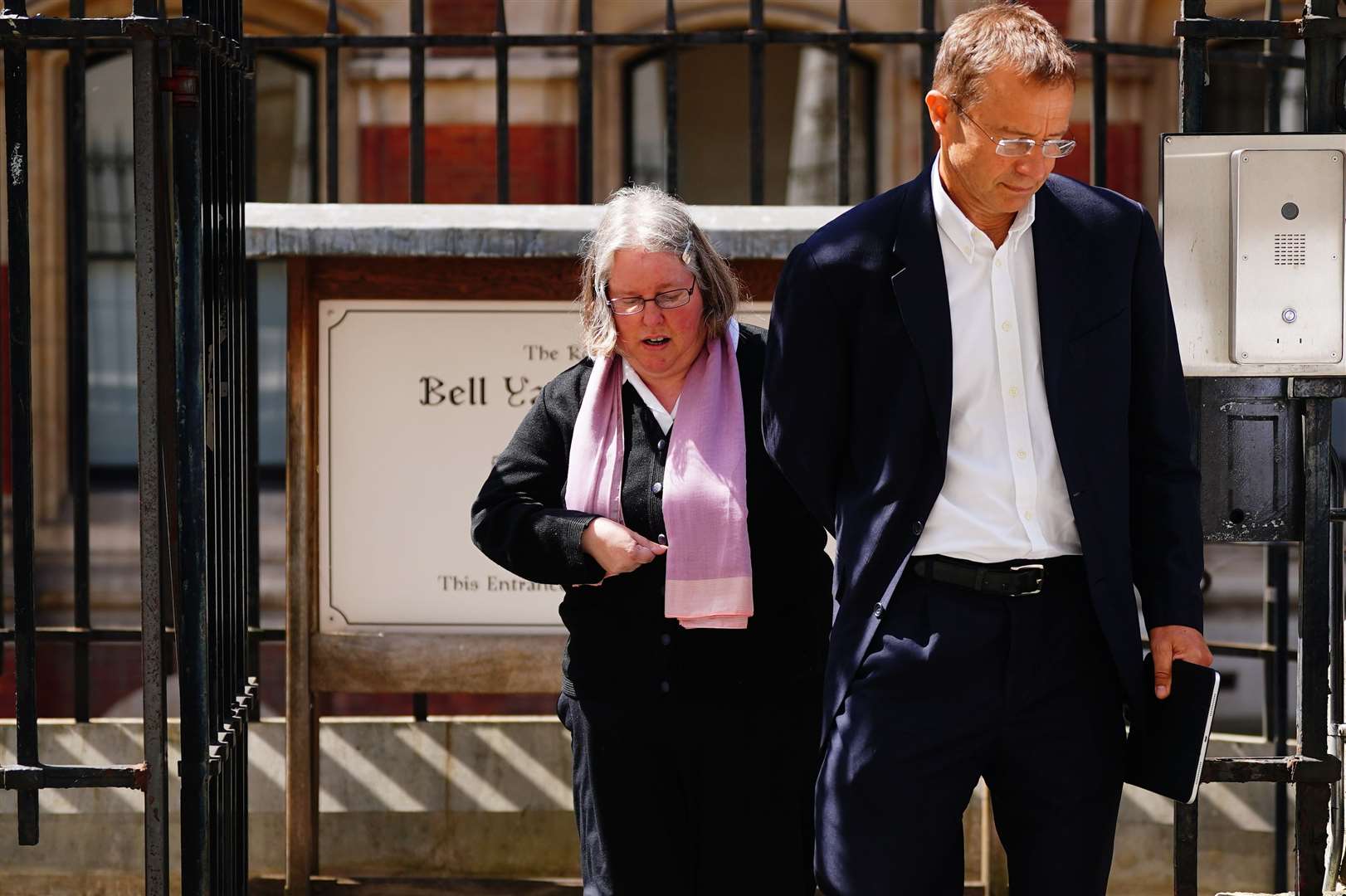 Auriol Grey has had her manslaughter conviction overturned (Victoria Jones/PA)