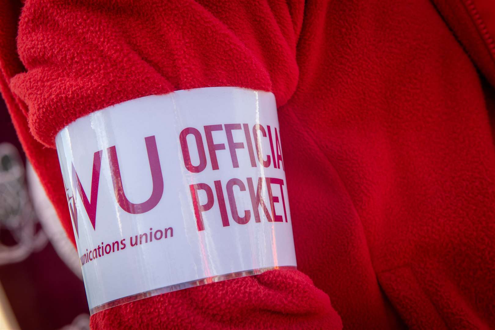 Members of the Communications Workers Union will walk out again on Thursday and Friday. Picture: Callum Mackay