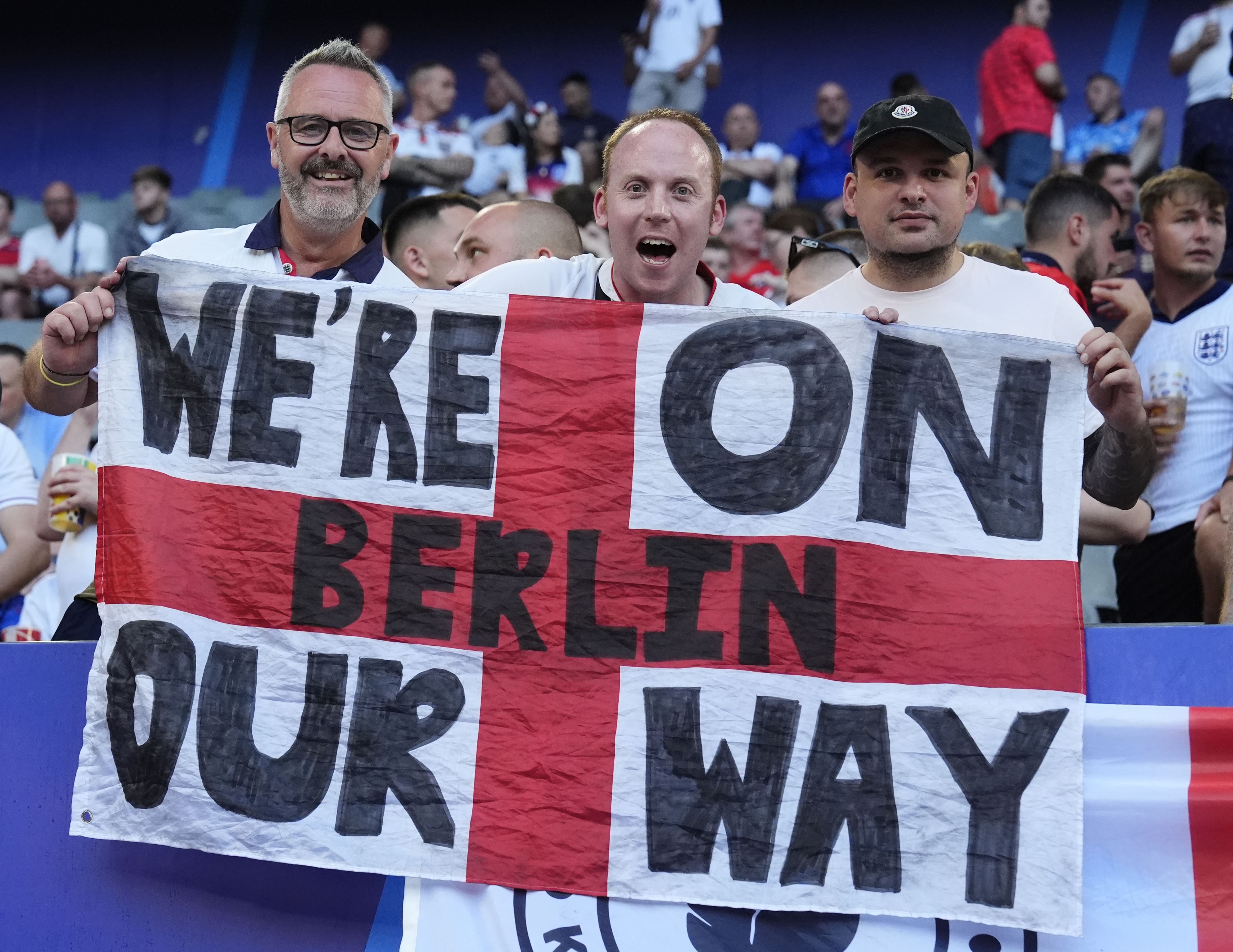 England fans hoping to be in Berlin for Euro 2024 final face flight