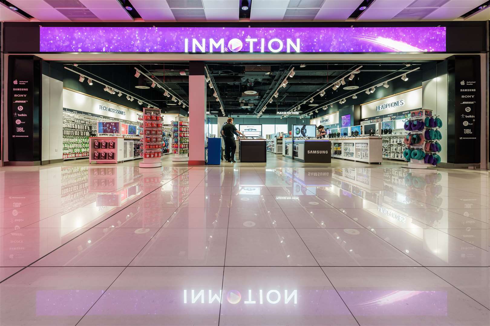 WH Smith also owns the InMotion brand of tech retail shops (WH Smith/PA)
