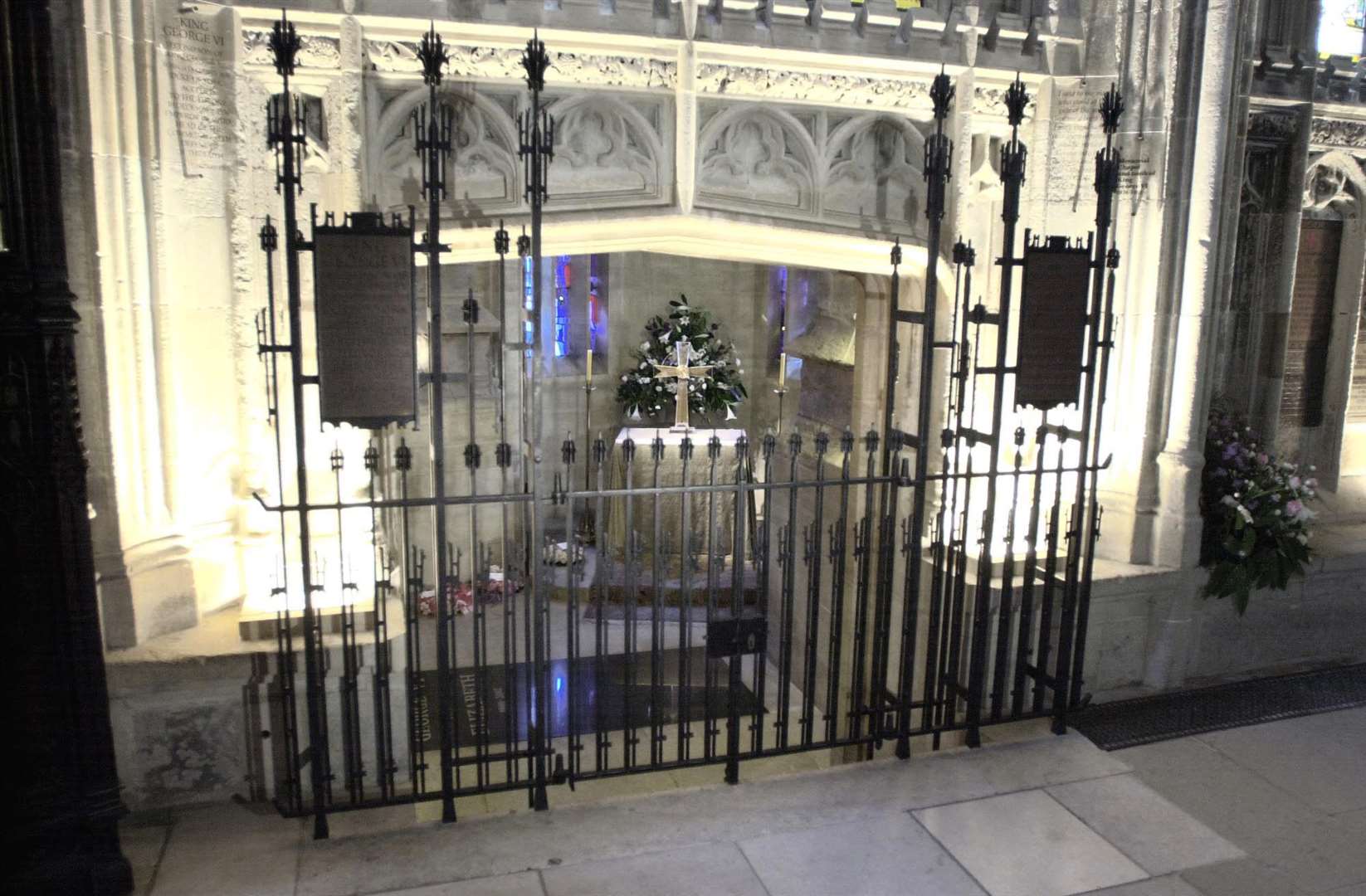The George VI Memorial Chapel in St George’s Chapel (Tim Ockenden/PA)