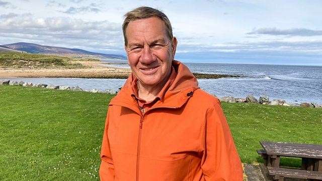 Michael Portillo spends time in Caithness and Sutherland before taking a trip from Scrabster to Orkney in his BBC Two series Great Coastal Railway Journeys. Picture: BBC