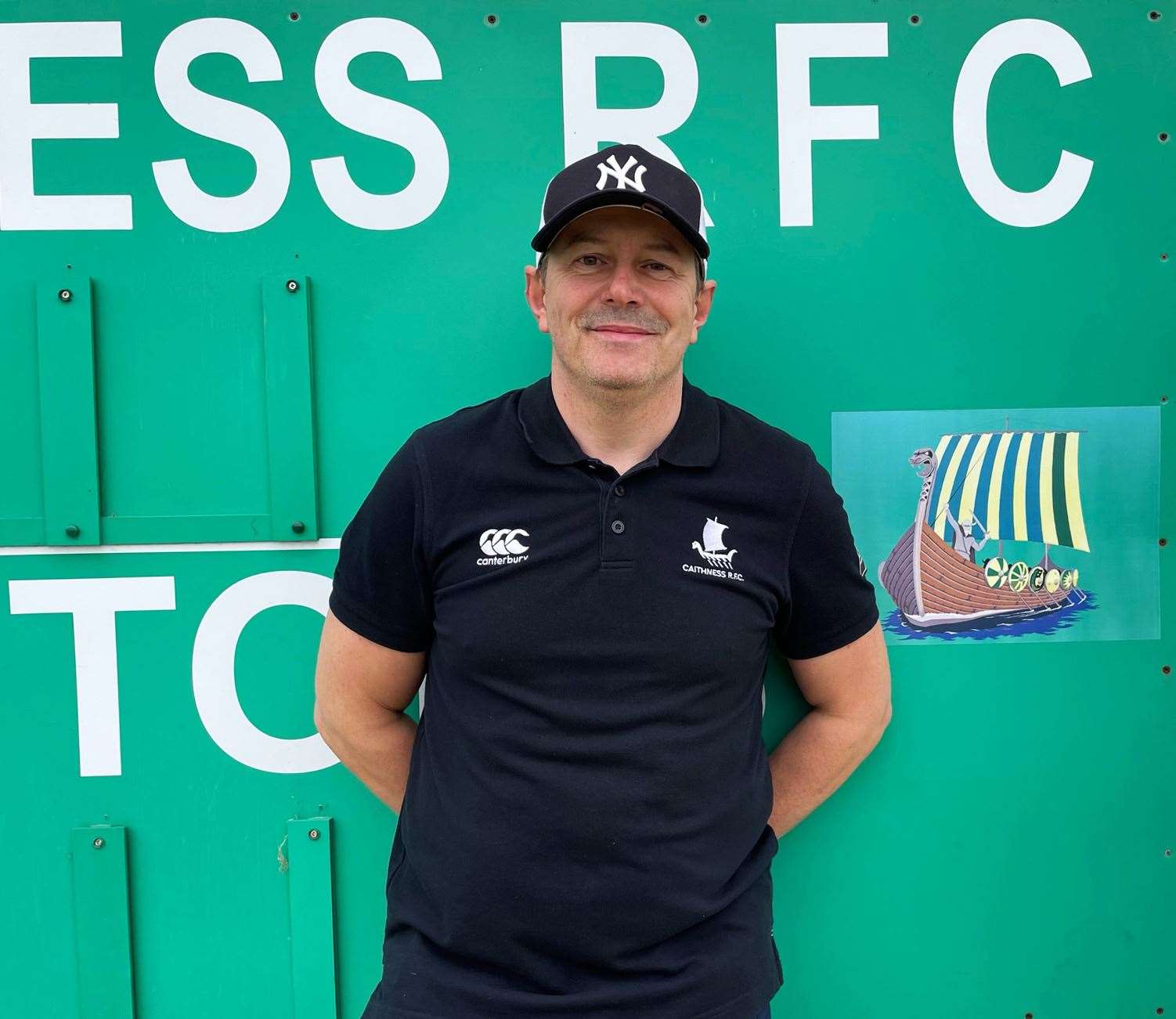 Kenny Russell had a 17-year stint with Caithness Rugby Club and will now be 'their biggest supporter from behind the fence'.