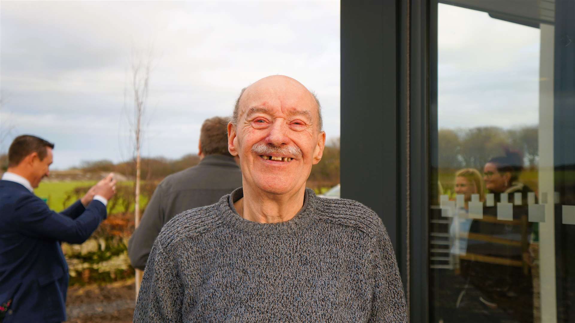 John Goodbrand from Thurso was one of the visitors on the open day event. Picture: DGS