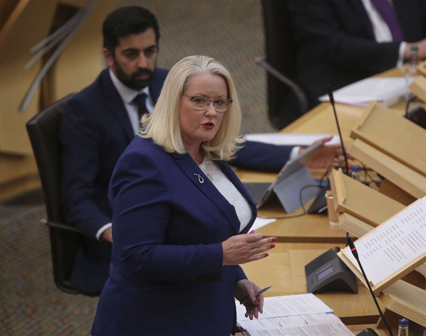 Christina McKelvie, who was on medical leave from her post in the Scottish Government, died in March (Fraser Bremner/Scottish Daily Mail/PA)
