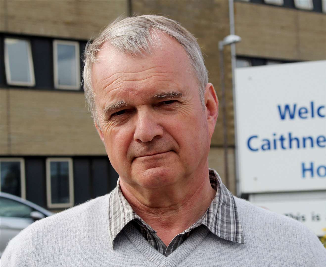 Ron Gunn has been campaigning to improve health services in Caithness. Picture: Alan Hendry