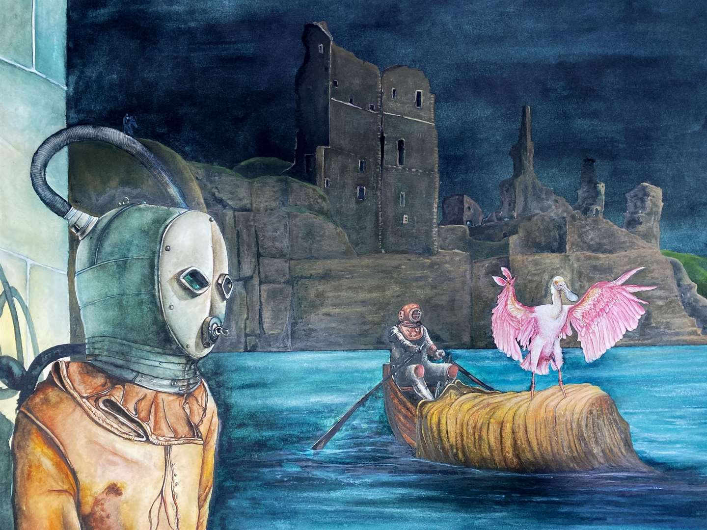 Sinclair and Girnigoe Resurgam (2021) has been acquired for the Fabriano museum’s permanent collection.
