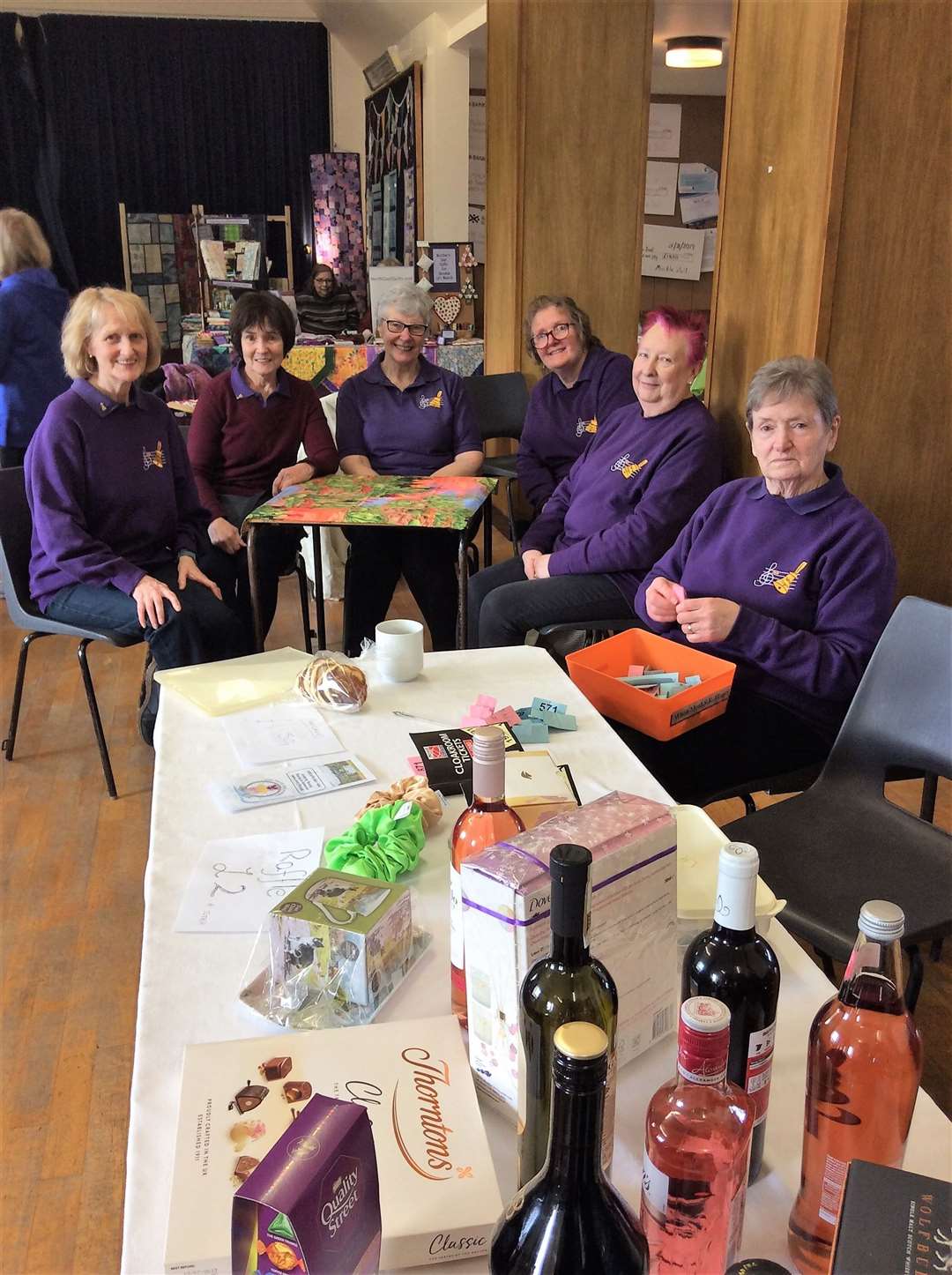 The Poltney Bell Ringers served up delicious home baking and tasty lunchtime treats for the Murkle craft fair. Pictures: Lyn Ball