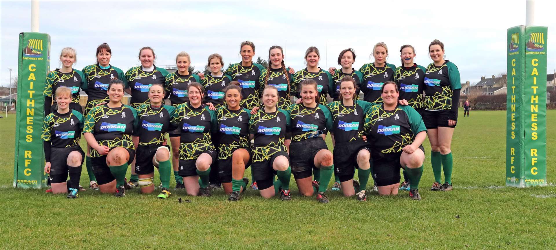 The Caithness Krakens who defeated Stornoway at Millbank in the Women's North Region League. Picture: James Gunn