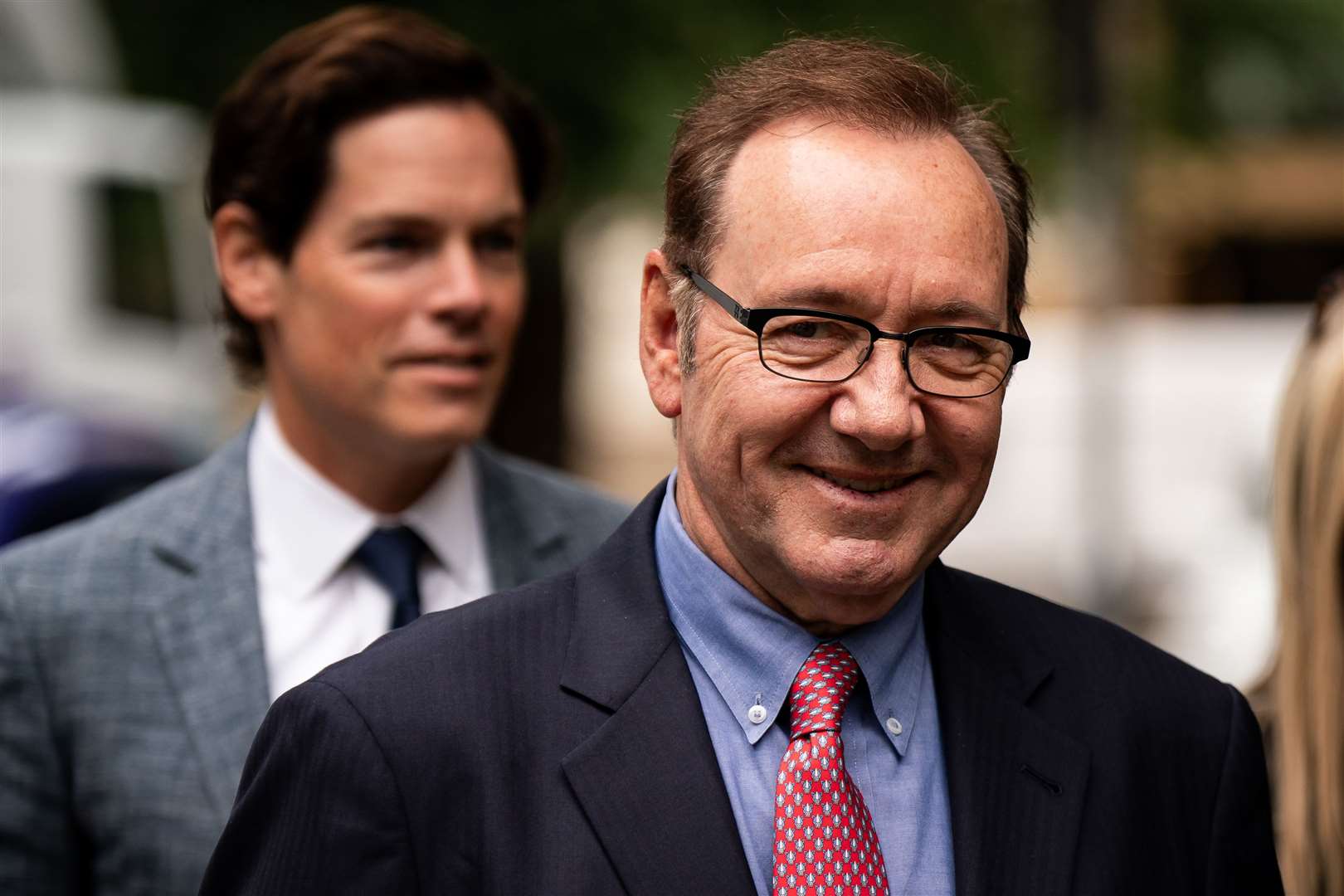 Actor Kevin Spacey arrives at Southwark Crown Court (Aaron Chown/PA)