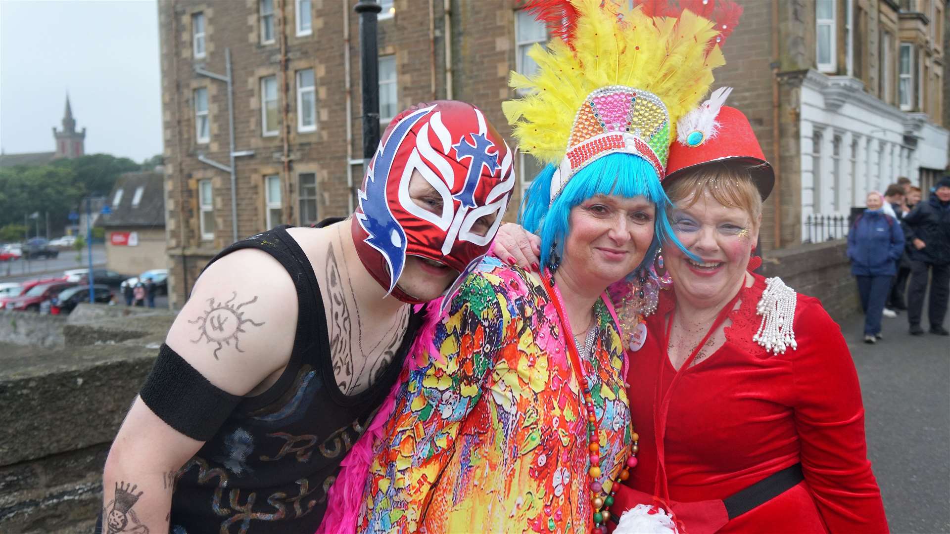 Procession of floats and fancy dress for Wick Gala Week 2022. Picture: DGS