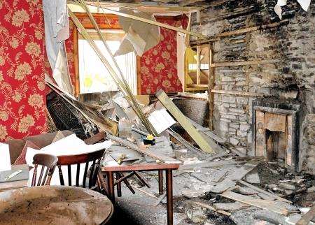 Castletown Hotel Fire, Castletown Hotel, Fire