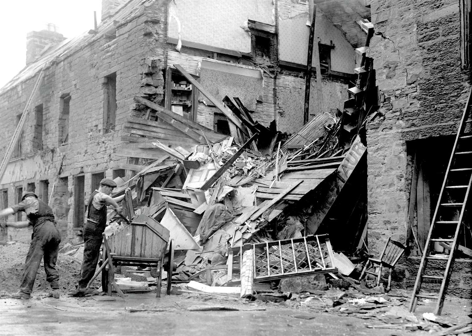 Did Professor Abel's research trip to Caithness aid German intelligence for carrying out the first daylight bombing raid on the British mainland at Wick in July 1940? Picture: Johnston Collection/Wick Society