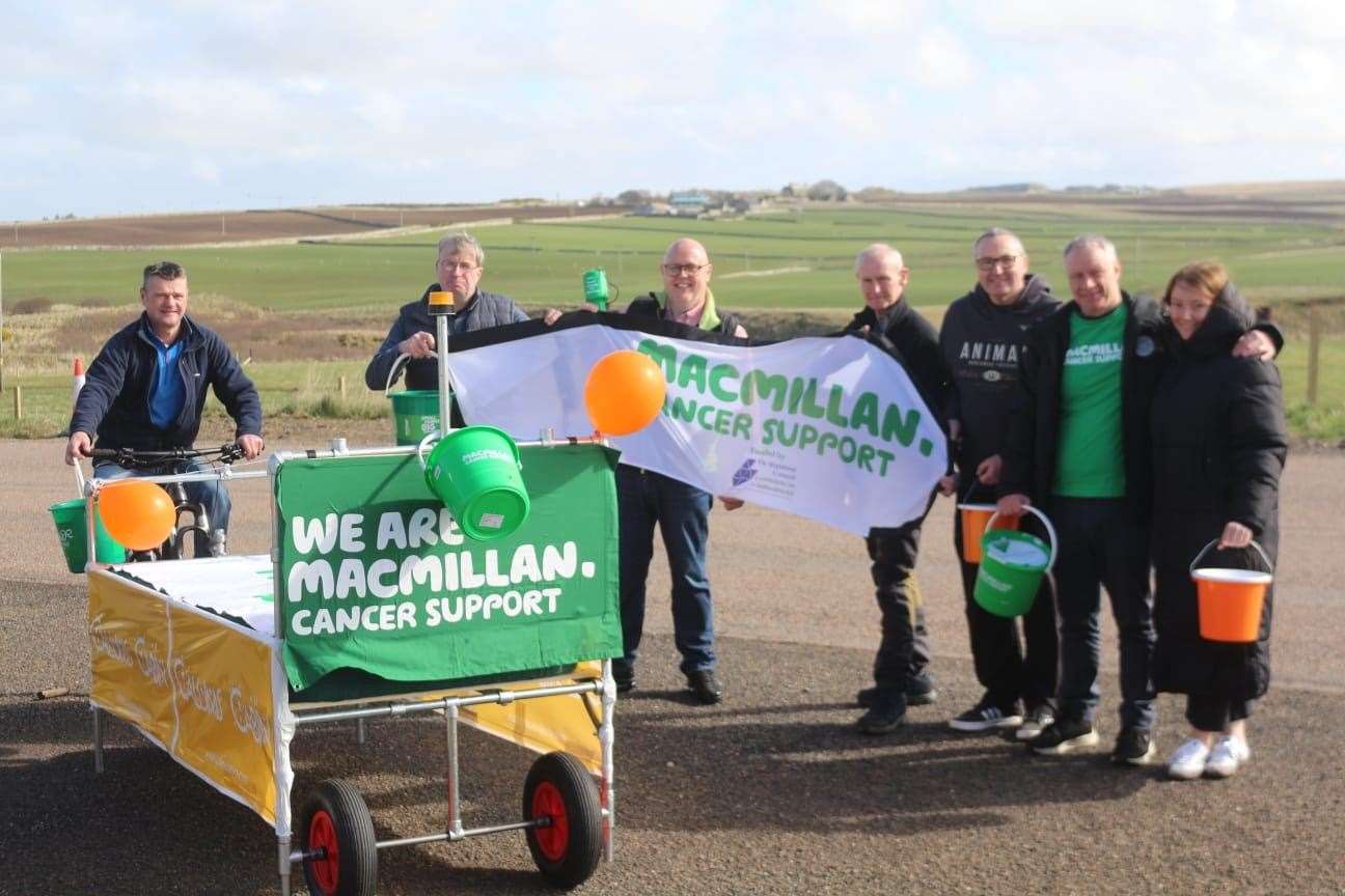 The former Dounreay apprentices get ready for their charity bed push effort next weekend.