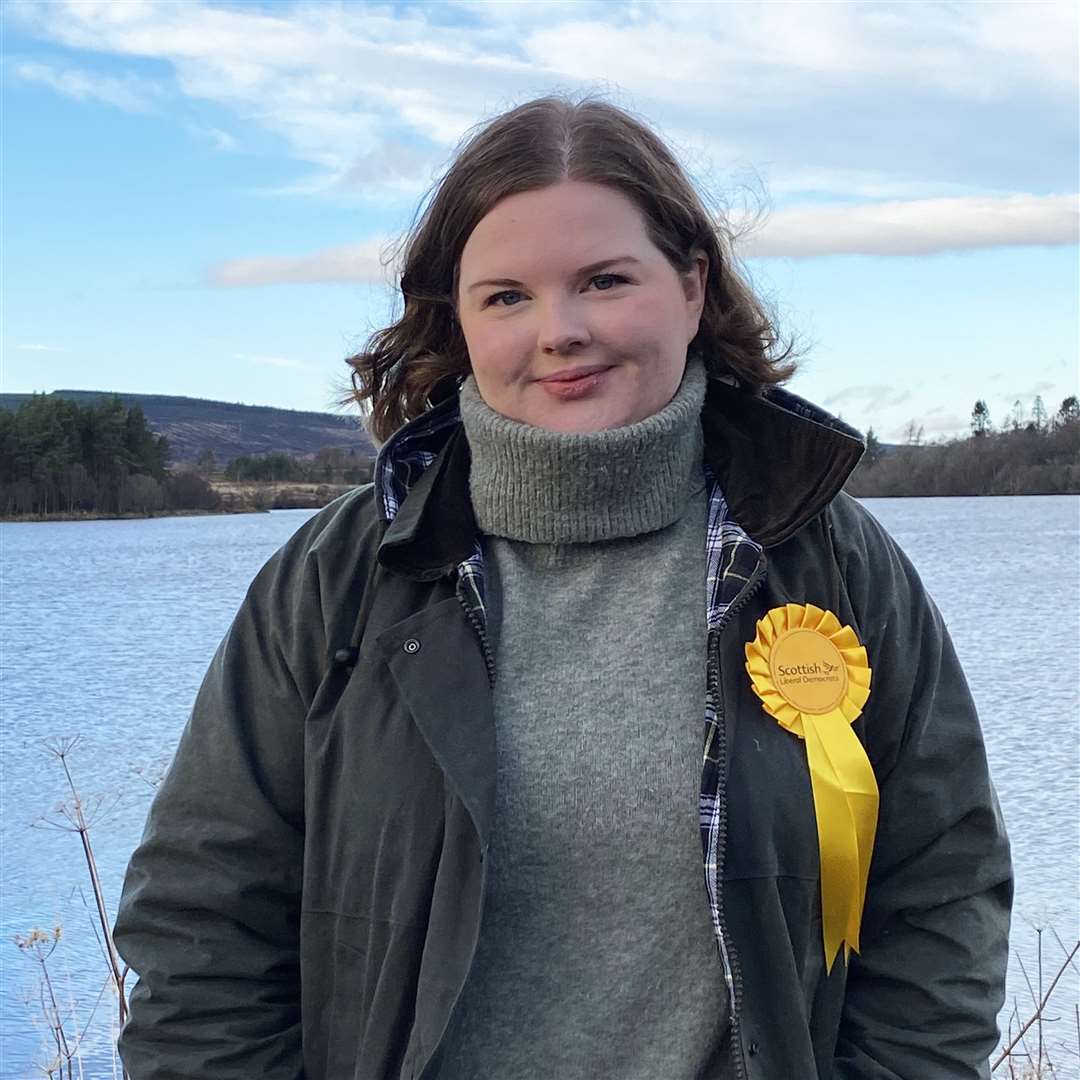 Molly Nolan, the Lib Dem environment spokesperson and candidate for Caithness, Sutherland and Ross: 'The costs for rural businesses to clear up fly-tipping can be punishing, so the costs for offenders should be too.'