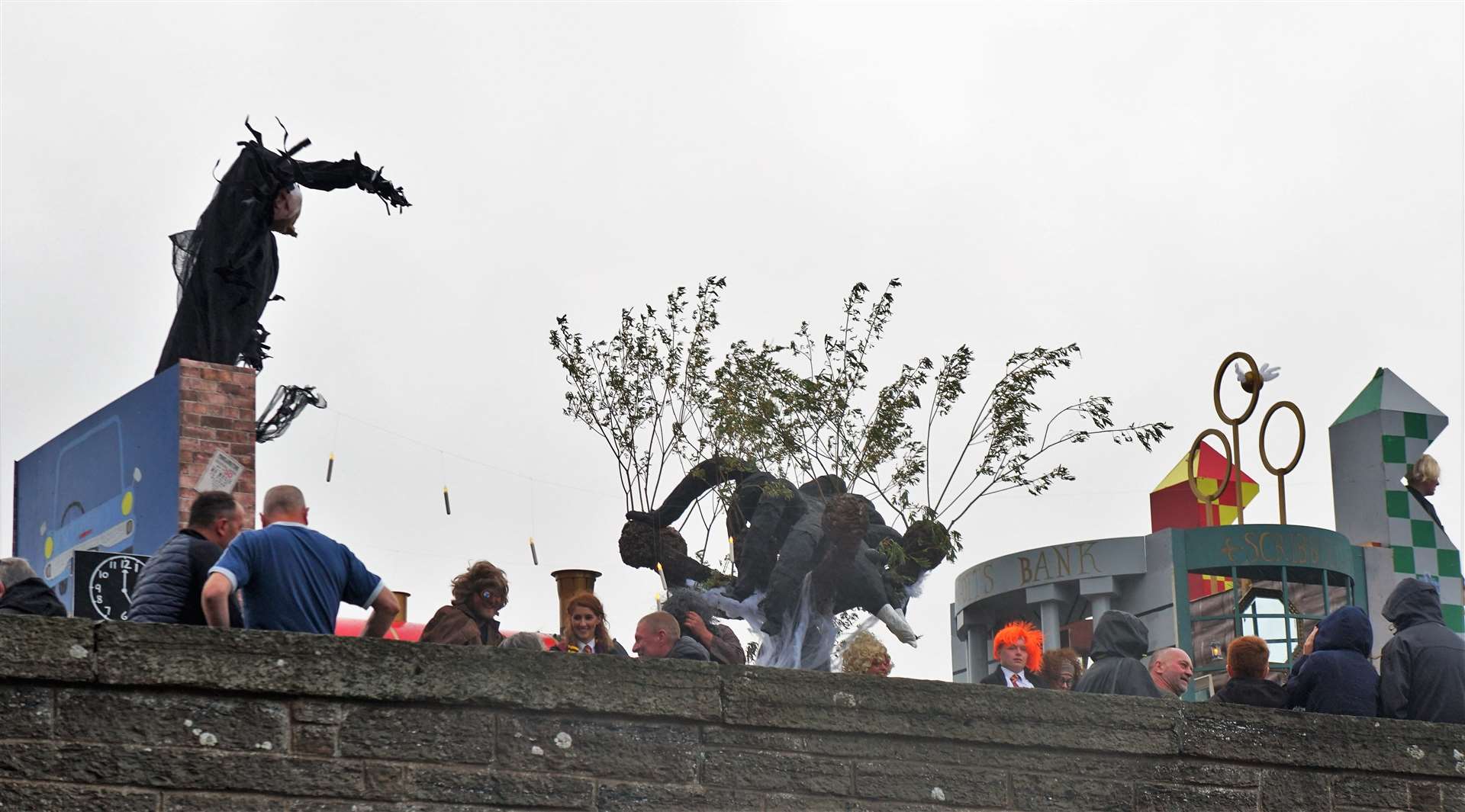 Procession of floats and fancy dress for Wick Gala Week 2022. Picture: DGS