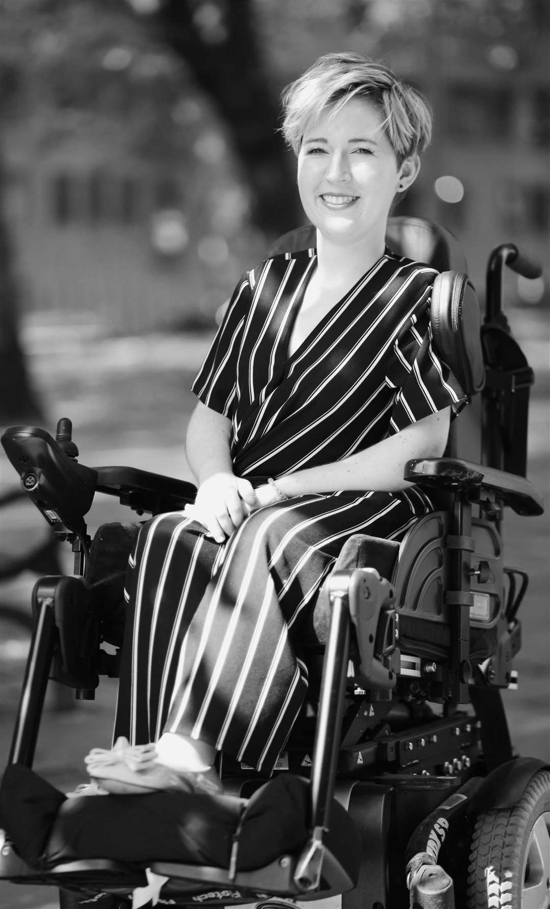 Campaigner Sarah Rennie has called for clear Government guidance and codes of practice for businesses to ensure the safety of their mobility-impaired employees (Sarah Rennie/PA)