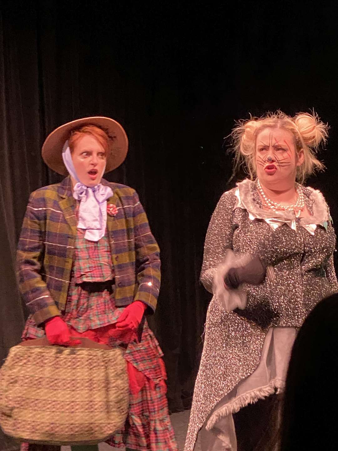The Olrig Sith (Faye Sutherland) and Queen Rat (Clare Bonner).