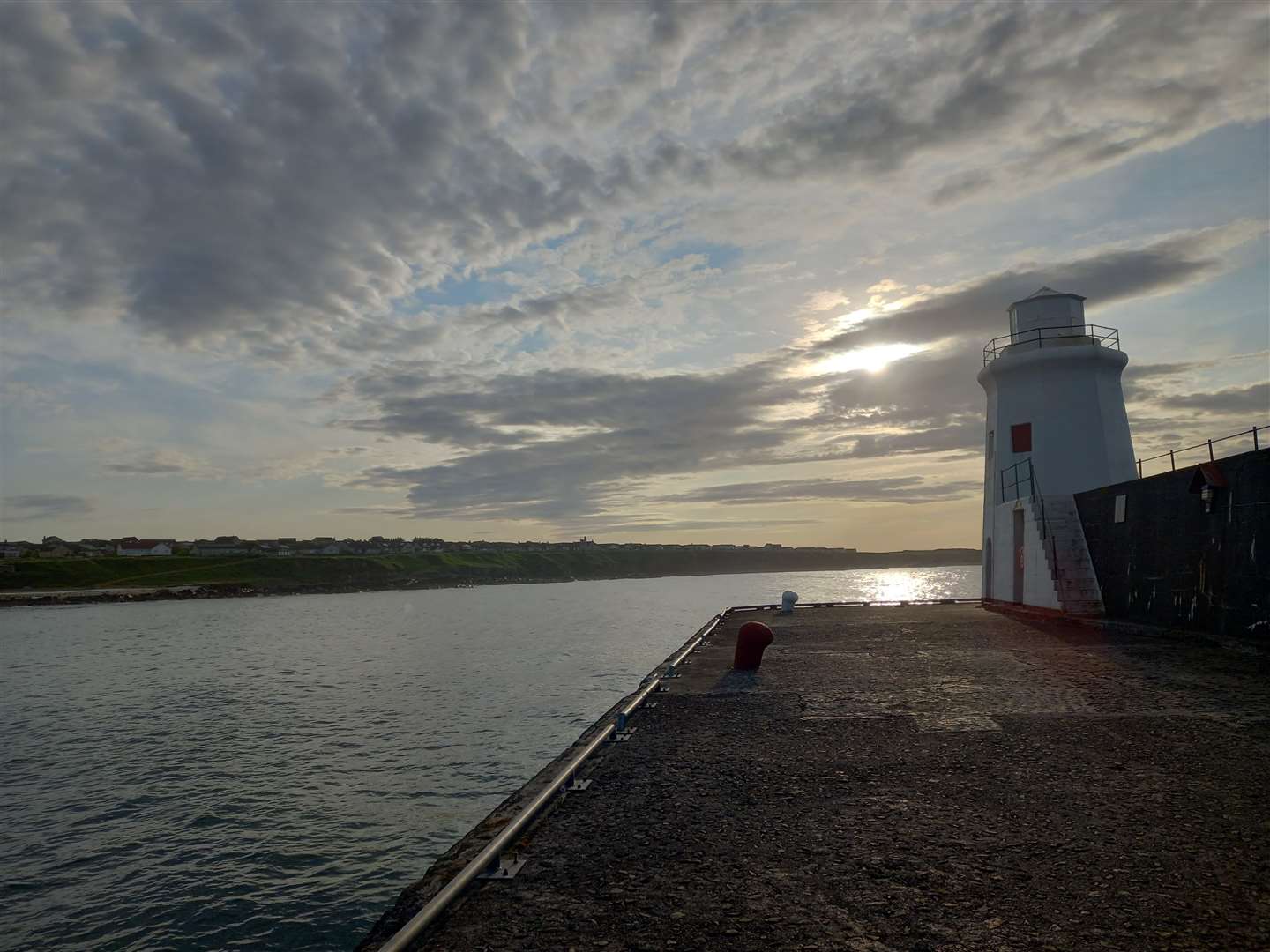 A shot from around the harbour at Wick taken by Matthew Towe before the longest day in June.