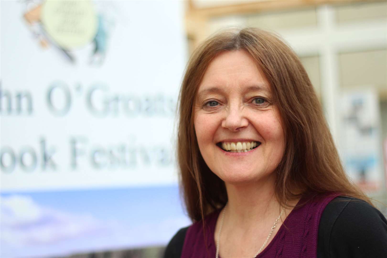 Gerda Stevenson at last year's John O'Groats Book Festival. Picture: Alan Hendry