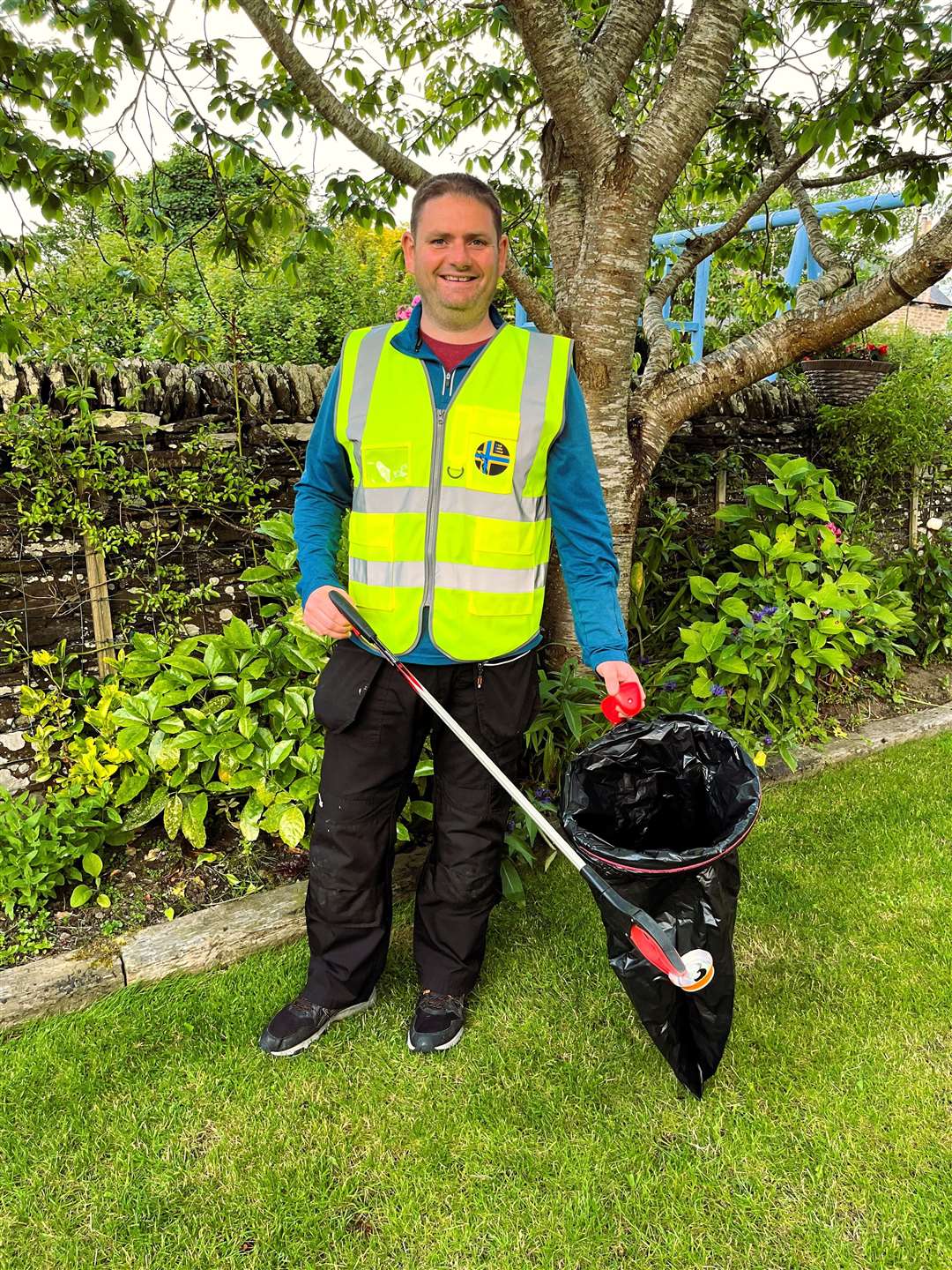Allan Bruce from Wick is Keep Scotland Beautiful's latest hero. Picture supplied