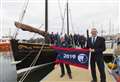 Flagship pennant handed over to Wick's historic Isabella Fortuna