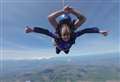 WATCH: Caithness mother's skydive raises £11,500 for Glasgow Children's Hospital 