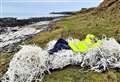 PICTURES: 10-mile plastic bundle removed from Ackergill shore thanks to beach cleaners