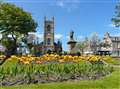 Council floral displays have traditionally been an attractive feature of Sir John's Square in Thurso. Picture: Alan Hendry