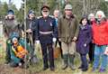 Lord Thurso plants tree at Dunnet Forest by royal approval for Caithness voluntary sector 