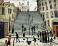 Lowry’s Wick steps painting set to fetch over £500k in sale