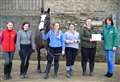 Equine staff and students pull together to raise money for local charity