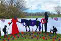 PICTURES: Laurandy users show their creative skills in striking poppy display