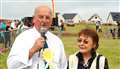 Master of ceremonies Willie Mackay gave an impromptu rendition of the Happy Birthday song for Marjory Scott.