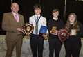 Prize performance from Wick High School’s pupils after ceremony returns