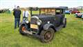 James Green and George Sutherland with the 1930 Humber car which the King saw. Picture: DGS