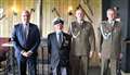 Ireneusz Truszkowski consul general at Polish embassy, Richard Polanski wearing his honorary naval hat, Polish defence attaché Colonel Mieczysław Malec and Polish warrant officer Krzysztof Stolarczyk. Picture: DGS