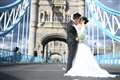 In Pictures: Tying the knot on traffic-free Tower Bridge