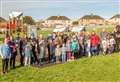 Parents and pupils play park protest