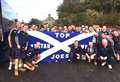 Top Joes Tartan Army show their support for local charities 