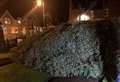 Thurso Christmas tree set to go back up after falling down