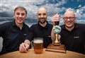 John O’Groats Brewery team celebrating after competition success 