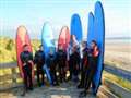 Surf’s up for youngsters at Dunnet