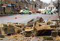 Call for urgent checks on buildings in centre of Thurso after collapse of masonry at former Clydesdale bank 