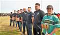 Caithness Rugby Club won the tug of war. Scott Webster said the King was very pleasant and interested in what they were all doing. Picture: DGS