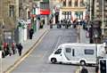 Remember it's Remembrance Day please – campervan makes a wrong turning at Wick parade 